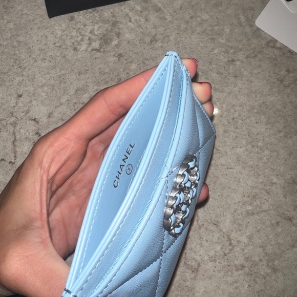 Chanel 19 Card Case - light blue - Picture 4 of 7